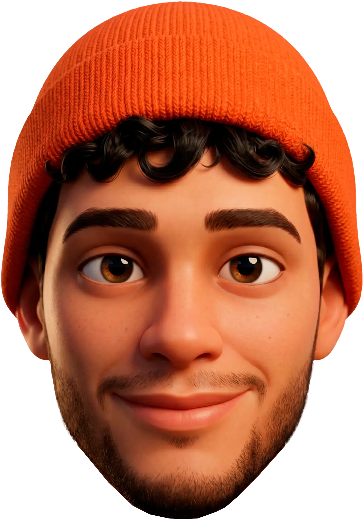 Mascote 3D Lucaszé - Avatar interativo representando inovação e estratégia