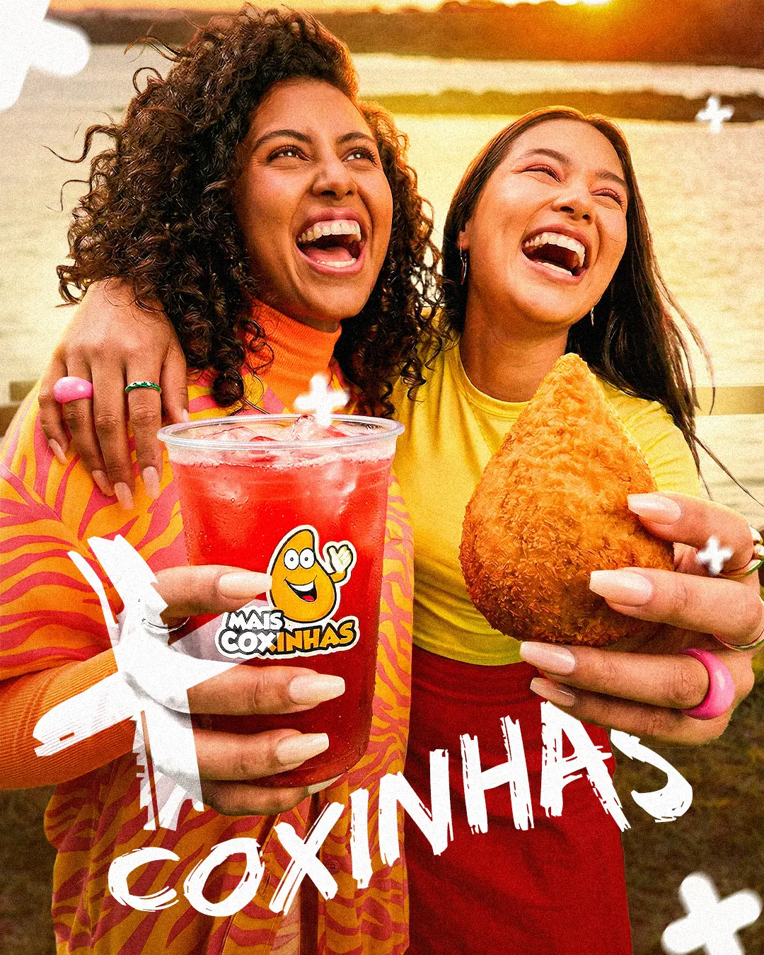 Mais Coxinhas - Fotografia de Produto e Design de Feed para Gastronomia